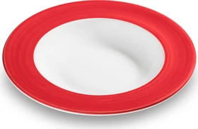 Gmundner Keramik Variation Suppenteller 24cm rubinrot