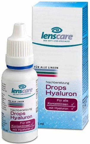Lenscare Drops Hyaluron Augentropfen, 15ml