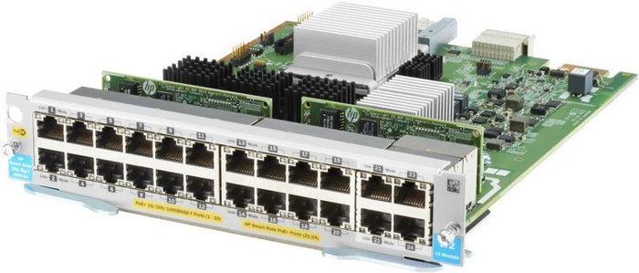 HPE Gigabit Switch, 24x RJ-45, PoE+