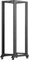 Lanberg Open Rack Series 19" Open Frame Rack 42HE, 4-Pfosten, mit Rollen, Flat Pack, tiefenverstellbar, 550-790mm, RAL 9004, 1000mm tief Vorschaubild