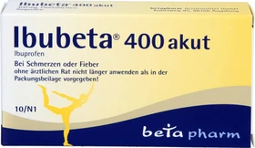 betapharm Ibubeta 400 akut Filmtabletten, 10 Stück
