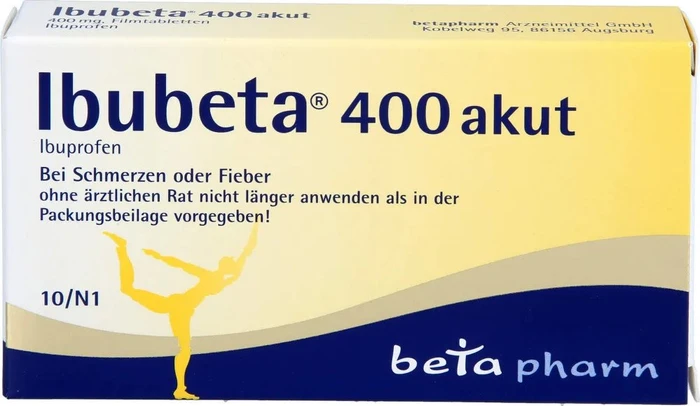 betapharm Ibubeta 400 akut Filmtabletten