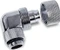 Alphacool Eiszapfen 90° Schlauchanschluss G1/4" auf 16/10mm, verchromt, 4er-Pack Vorschaubild