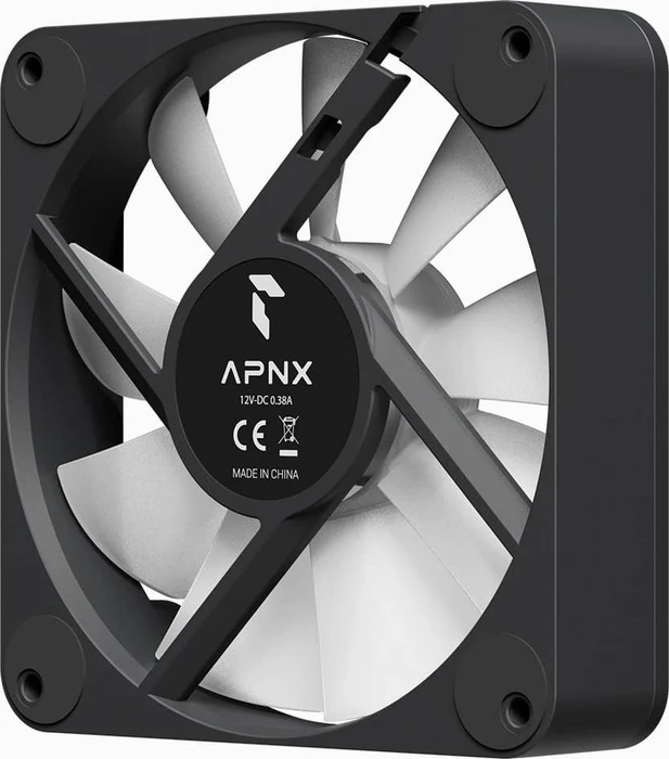 APNX FP1-R 120 PWM ARGB BK, schwarz, 120mm