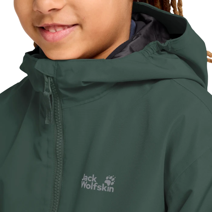 Jack Wolfskin Iceland 3in1 Funktionsjacke sago plam (Junior)