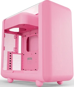 Hyte X50 Strawberry Milk, rosa, Glasfenster