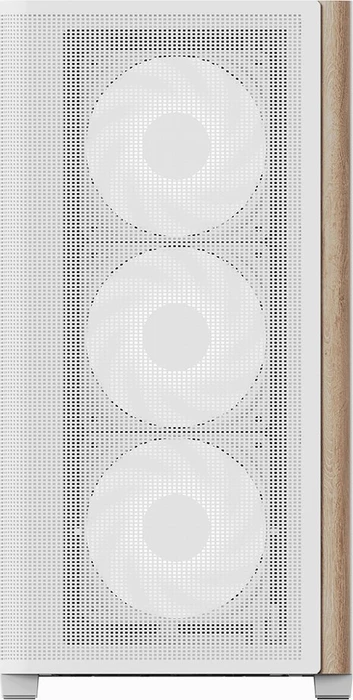 AeroCool D301A White, inkl. 4x Lüfter, Lüfter LED ARGB, Glasfenster