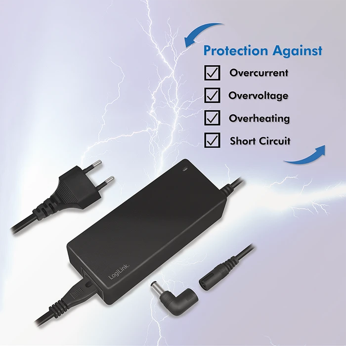 LogiLink Notebook Universal Netzteil 90W, 90W