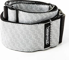 Dunlop Jacquard Cube Hatch Light Grey Strap