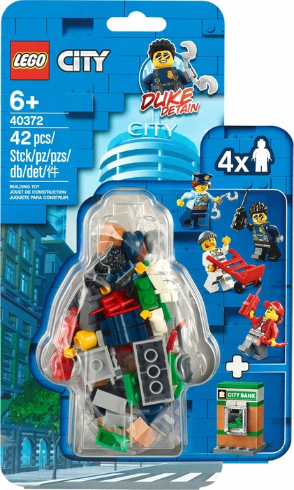 LEGO Minifigures - Polizei-Minifiguren-Zubehörset