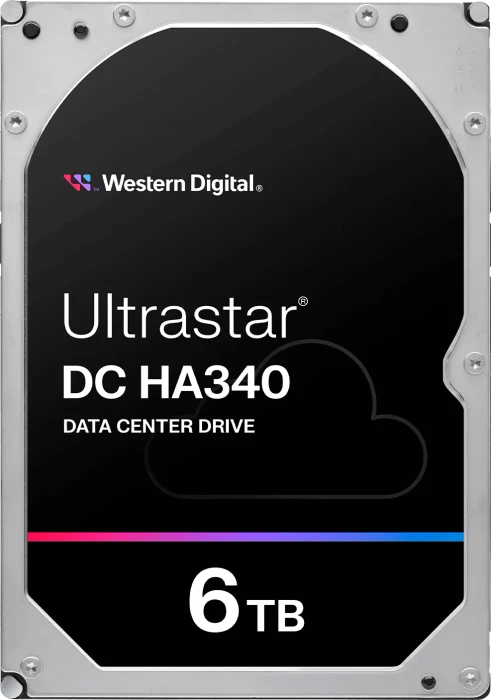 Western Digital Ultrastar DC HA340 6TB, SE, 24/7, 512e / 3.5" / SATA 6Gb/s