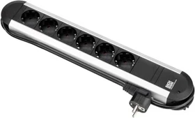 Bachmann Primo, 6-fach, 1.7m, schwarz/silber