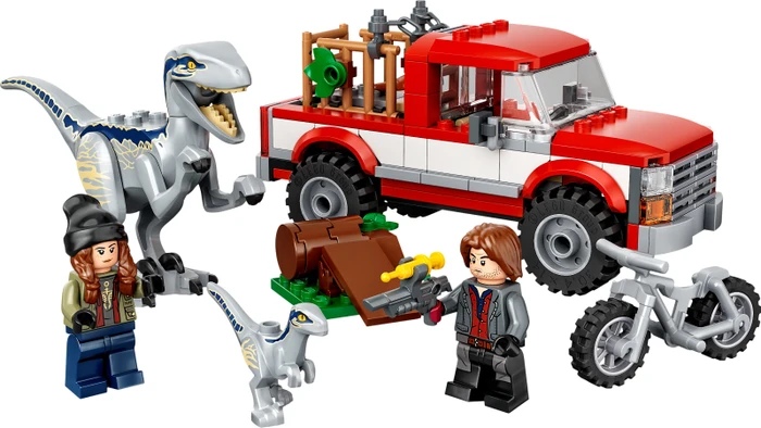 LEGO Jurassic World - Blue & Beta in der Velociraptor-Falle