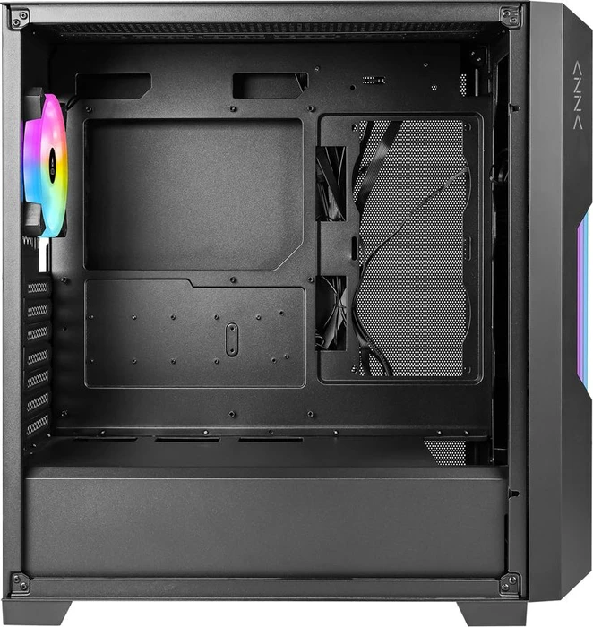 AZZA Guardian Glass Black, schwarz, Glasfenster