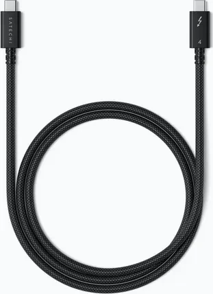 Satechi Thunderbolt 4 Pro Kabel, 240W, schwarz, 1m (verschiedene Markenbezeichnungen)