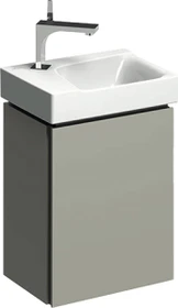 Geberit Xeno² Unterschrank für Handwaschbecken 38x52.5x26.5cm, 1 Türe, greige