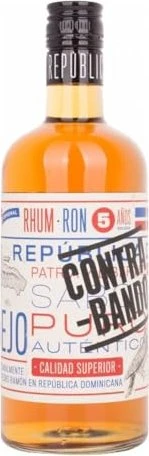 Ron Contra-Bando Calidad Superior 5 Years Old 700ml