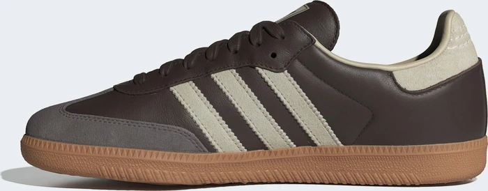 adidas Samba OG brown/putty grey/gold metallic