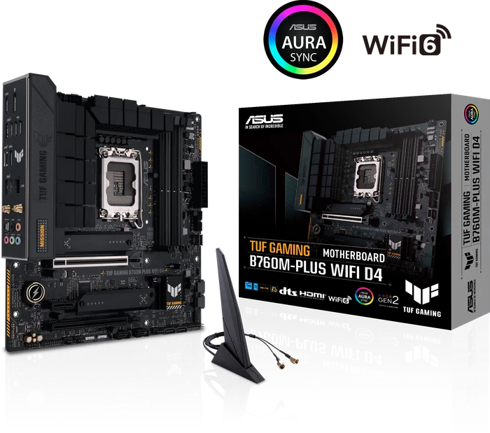 ASUS TUF Gaming B760M-Plus WIFI D4 (Intel 1700)