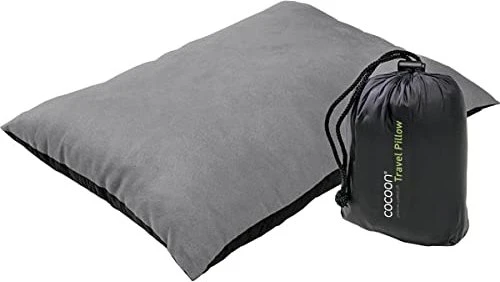 Cocoon Travel Pillow 33x43cm Kissen smoke grey/charcoal