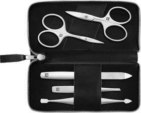 Zwilling Reißverschluss-Etui Maniküre/Pediküre-Set vegan 5-teilig schwarz