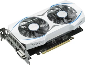 ASUS Dual Radeon RX 460 OC, DUAL-RX460-O2G, 2GB GDDR5, DVI, HDMI, DP