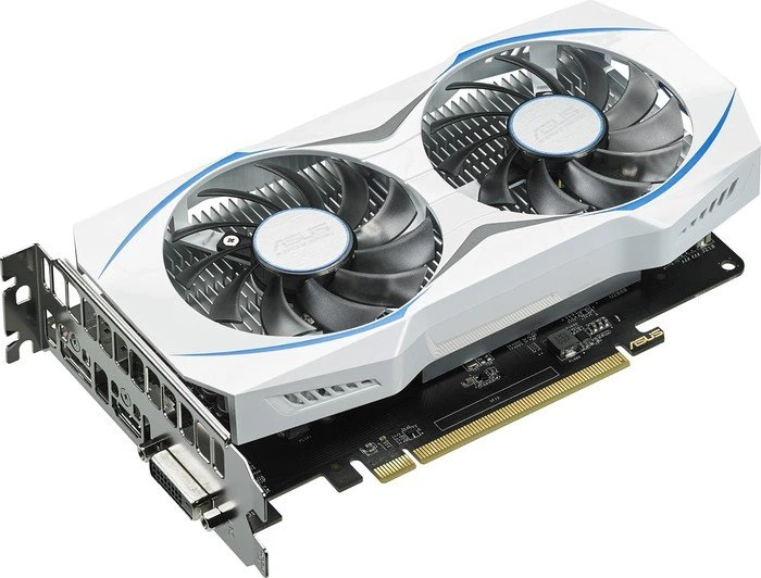 ASUS Dual Radeon RX 460 OC, DUAL-RX460-O2G, 2GB GDDR5, DVI, HDMI, DP