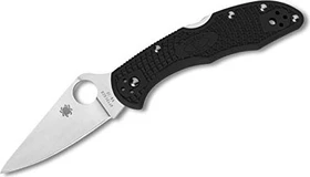 Spyderco Delica 4 FRN Taschenmesser schwarz