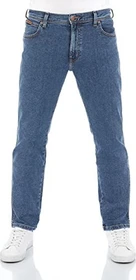 Wrangler Texas Slim Medium Stretch Jeans stonewash (Herren)