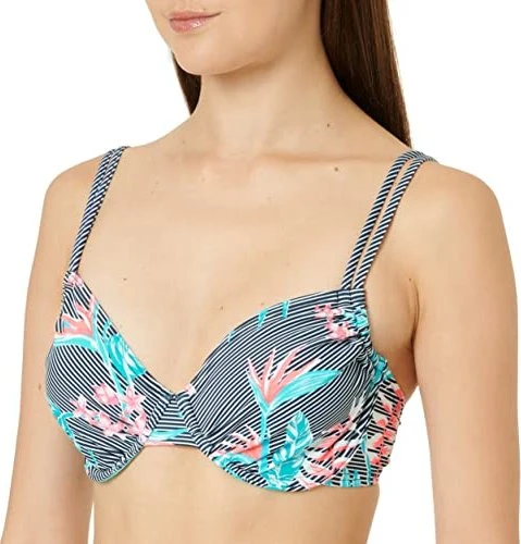 Firefly Malisa II Bikini-Oberteil flower/stripe (Damen)