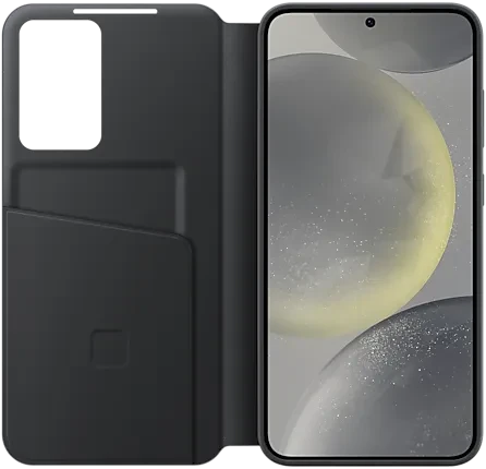 Samsung Smart View Wallet Case für Galaxy S24+ schwarz