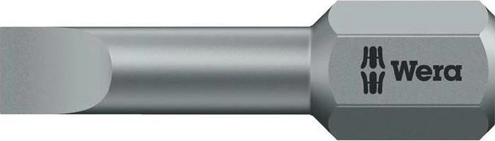 Wera 800/1 TZ Schlitz Bit 1/4", 4x25mm, 1 Stück