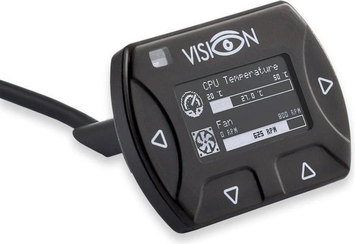 Aqua Computer VISION Touch mit internem USB-Kabel