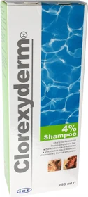 ICF Clorexyderm 4% Shampoo,    250ml