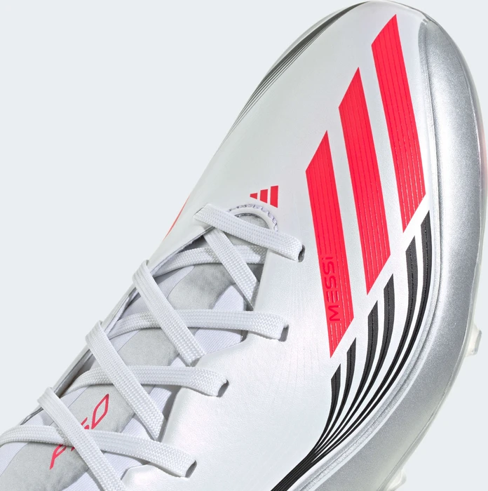 adidas F50 League Messi FG/MG cloud white/lucid red/silver metallic