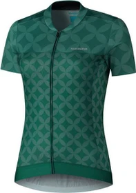 Shimano Sagami Trikot kurzarm grün (Damen)