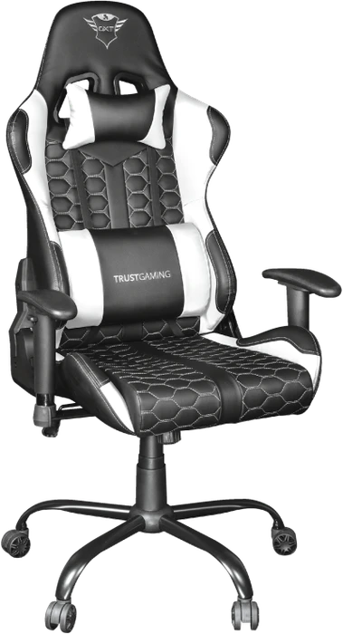 Trust Gaming GXT 708 Resto Gamingstuhl, schwarz/weiß