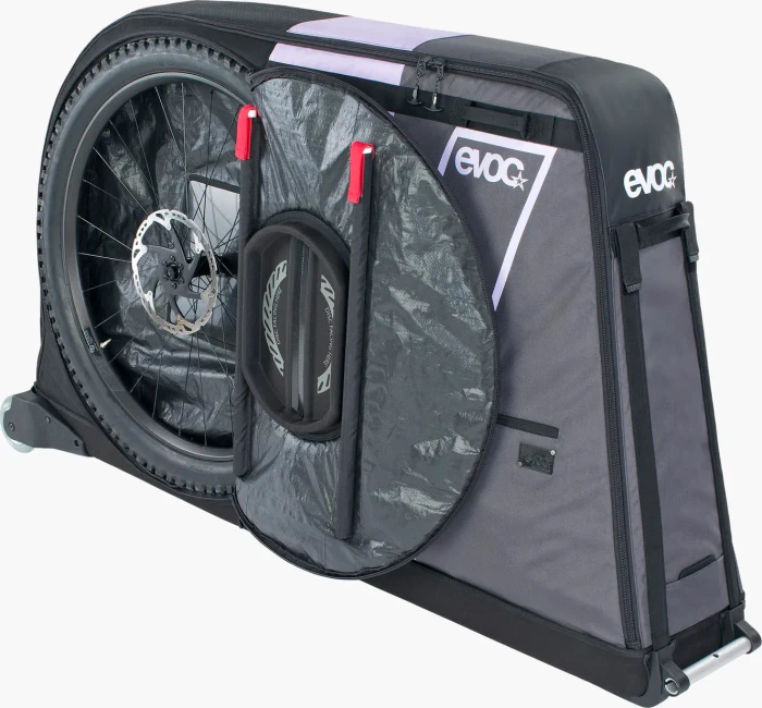 Evoc Road Bike Bag Pro Modell 2025 Fahrradtasche carbon grey/purple rose/black