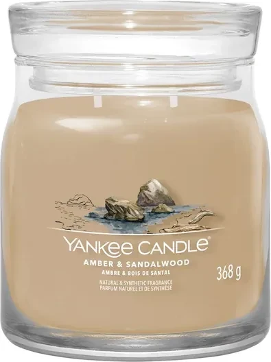 Yankee Candle Amber & Sandalwood Duftkerze, 368g