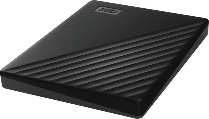 Western Digital WD My Passport Portable Storage, schwarz, 2TB, USB 3.0 Micro-B