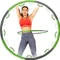 Tunturi Hula Hoop Gymnastikreifen 100cm Vorschaubild