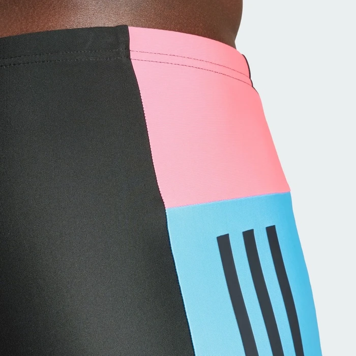 adidas Colorblock 3-Streifen Badehose schwarz (Herren)