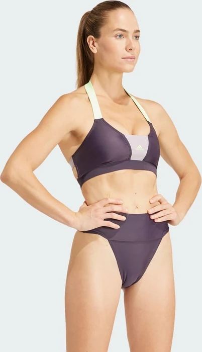 adidas Sportswear Colorblock Bikini-Set aurora black/preloved fig (Damen)
