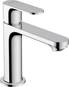 Hansgrohe Rebris S 110 mit Zugstangen-Ablaufgarnitur chrom