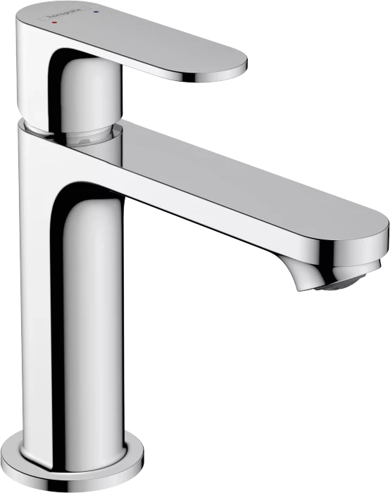 Hansgrohe Rebris S 110 mit Zugstangen-Ablaufgarnitur chrom