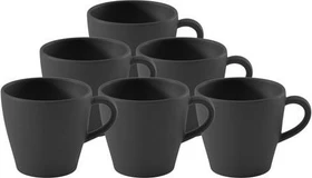 Villeroy & Boch Manufacture Kaffeetasse schwarz, 6 Stück