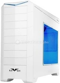 SilverStone Raven Evolution RV02-EW weiß, Acrylfenster