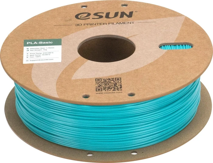 eSUN PLA-Basic Refill, aqua, Rolle, 1.75mm, 1.00kg