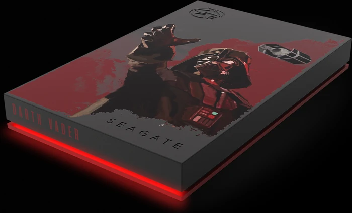 Seagate FireCuda Gaming HDD - Darth Vader Special Edition, 2TB, +Rescue, USB 3.0 Micro-B