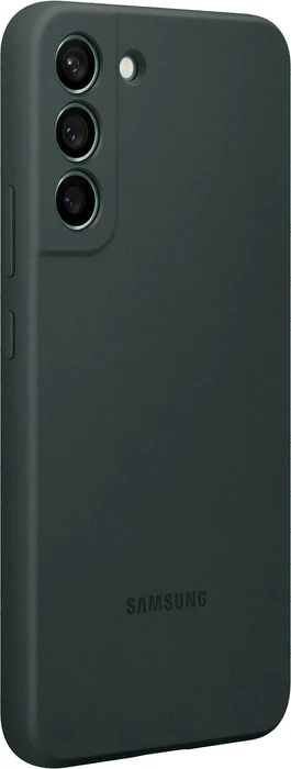 Samsung Silicone Cover für Galaxy S22+ Forest Green
